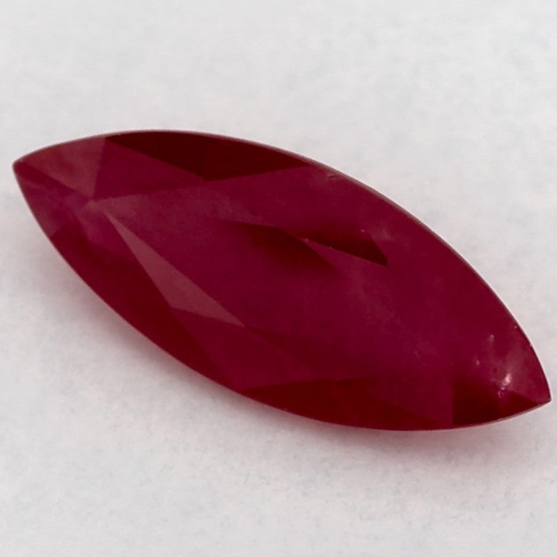 1.41 Carat Marquise Natural Red Ruby