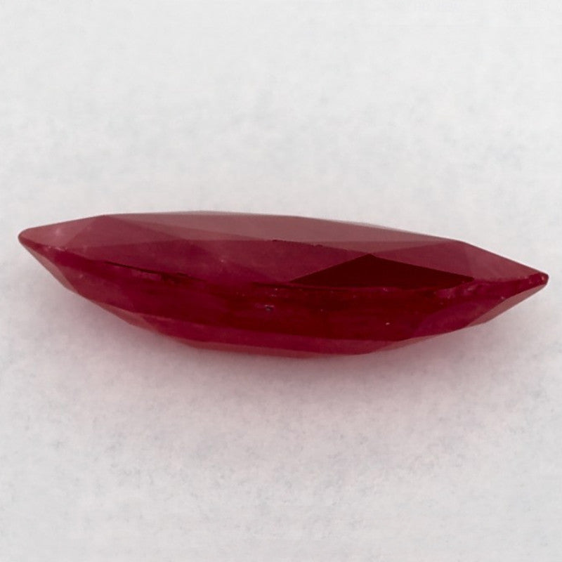 1.41 Carat Marquise Natural Red Ruby