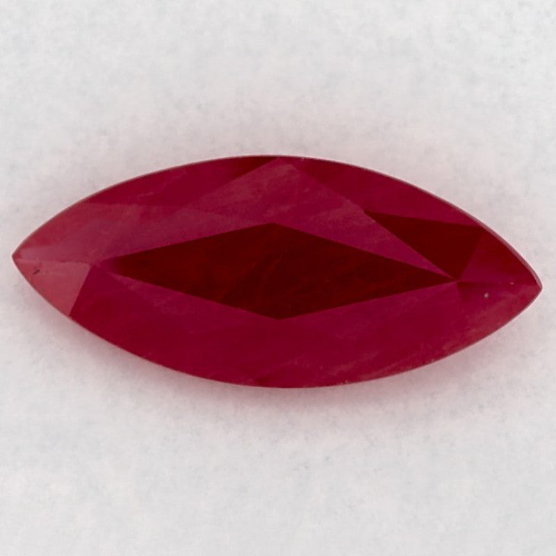 1.46 Carat Marquise Natural Red Ruby