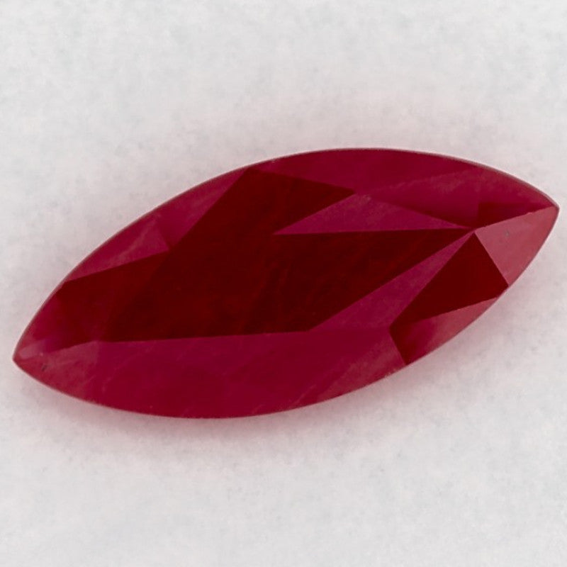 1.46 Carat Marquise Natural Red Ruby