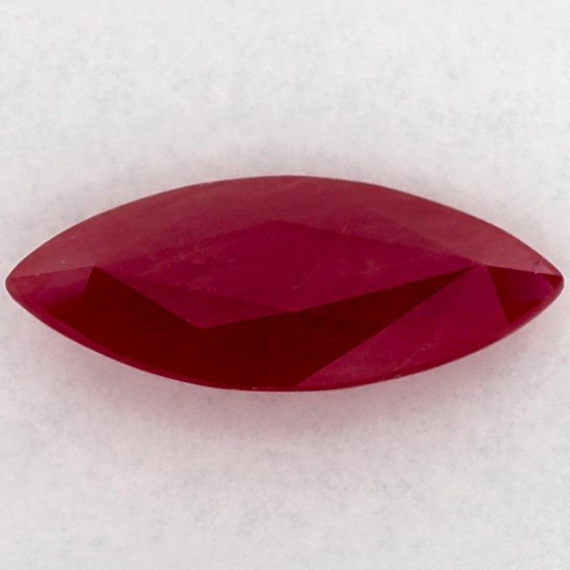 1.46 Carat Marquise Natural Red Ruby