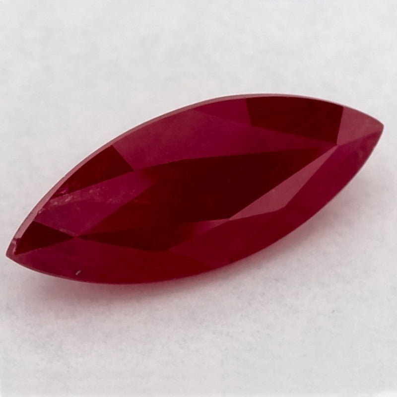 1.58 Carat Marquise Natural Red Ruby