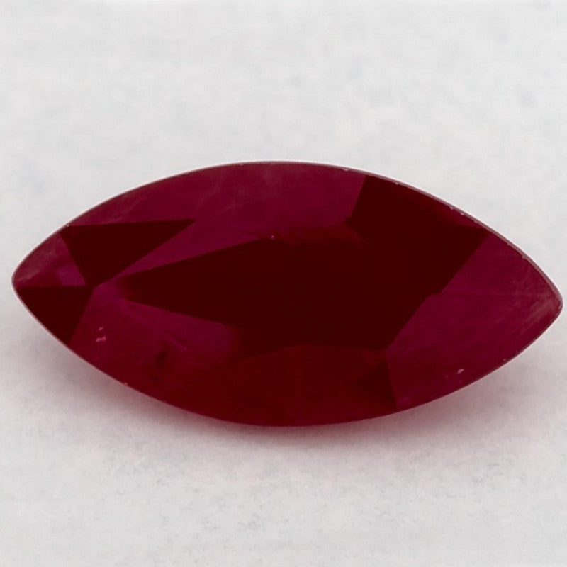 1.71 Carat Marquise Natural Red Ruby