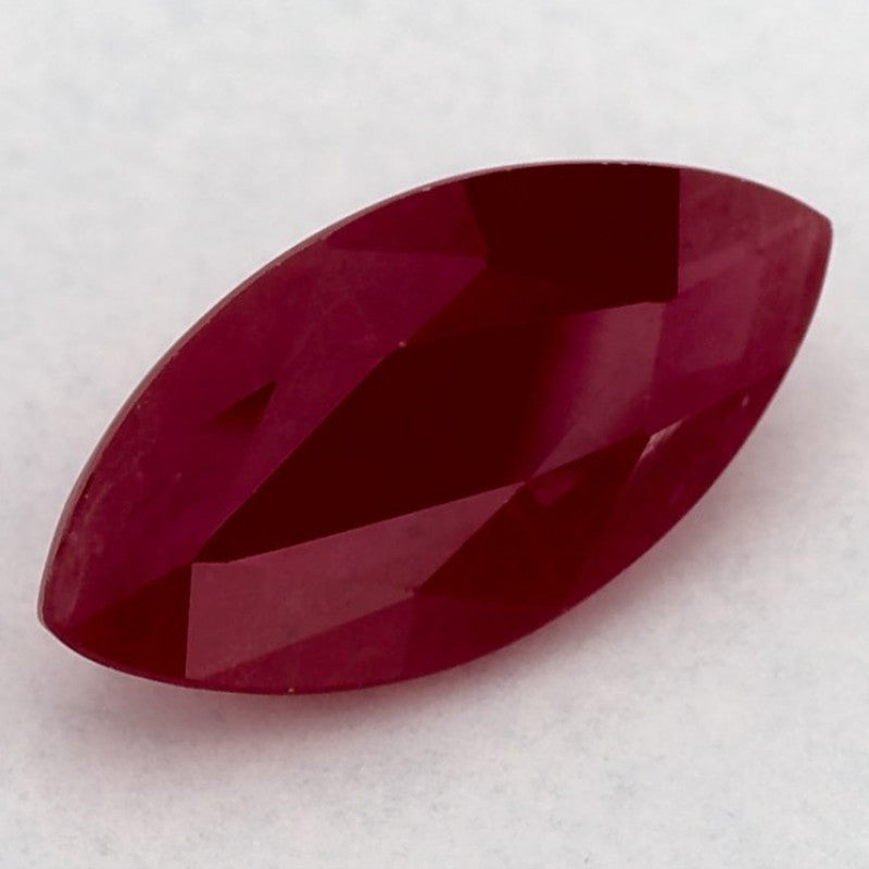 1.71 Carat Marquise Natural Red Ruby