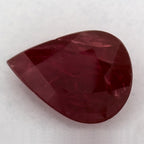 1.02 Carat Pear Natural Red Ruby