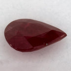 1.02 Carat Pear Natural Red Ruby