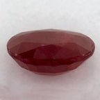 1.50 Carat Oval Natural Red Ruby