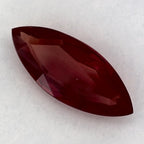 2.01 Carat Marquise Natural Red Ruby