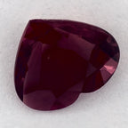 2.02 Carat Heart Natural Red Ruby