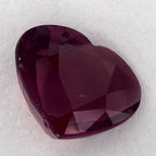 2.02 Carat Heart Natural Red Ruby