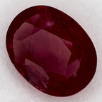 2.13 Carat Oval Natural Red Ruby