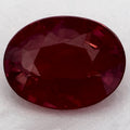 2.14 Carat Oval Natural Red Ruby
