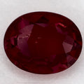 2.40 Carat Oval Natural Red Ruby