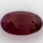 1.88 Carat Oval Natural Red Ruby