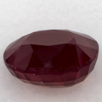 2.08 Carat Oval Natural Red Ruby