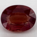 2.19 Carat Oval Natural Red Ruby