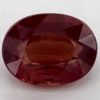 2.19 Carat Oval Natural Red Ruby