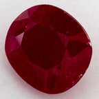 2.88 Carat Oval Natural Red Ruby