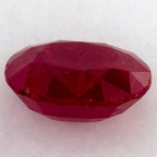 2.88 Carat Oval Natural Red Ruby