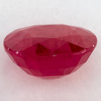 3.00 Carat Oval Natural Red Ruby
