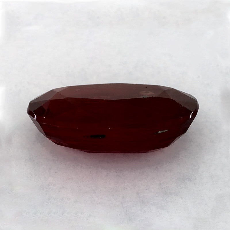 3.20 Carat Oval Natural Red Ruby