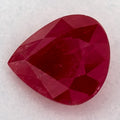 3.16 Carat Pear Natural Red Ruby