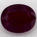 3.06 Carat Oval Natural Red Ruby