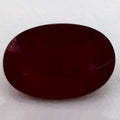 3.32 Carat Oval Natural Red Ruby