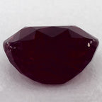 3.44 Carat Oval Natural Red Ruby