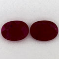 1.87 Carat Oval Natural Red Ruby