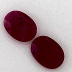 1.87 Carat Oval Natural Red Ruby