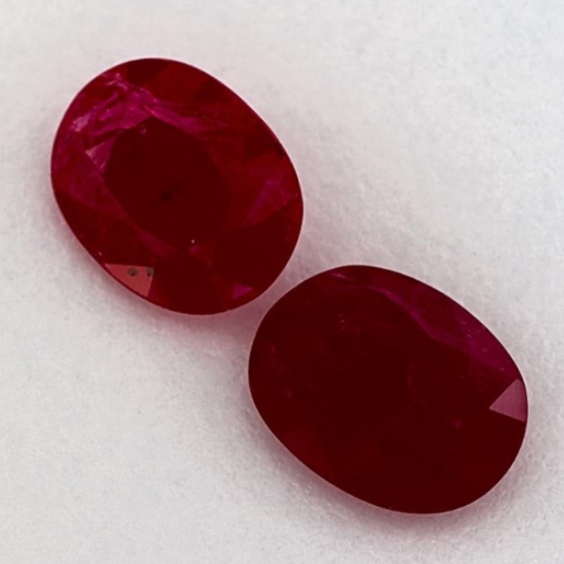 2.11 Carat Oval Natural Red Ruby