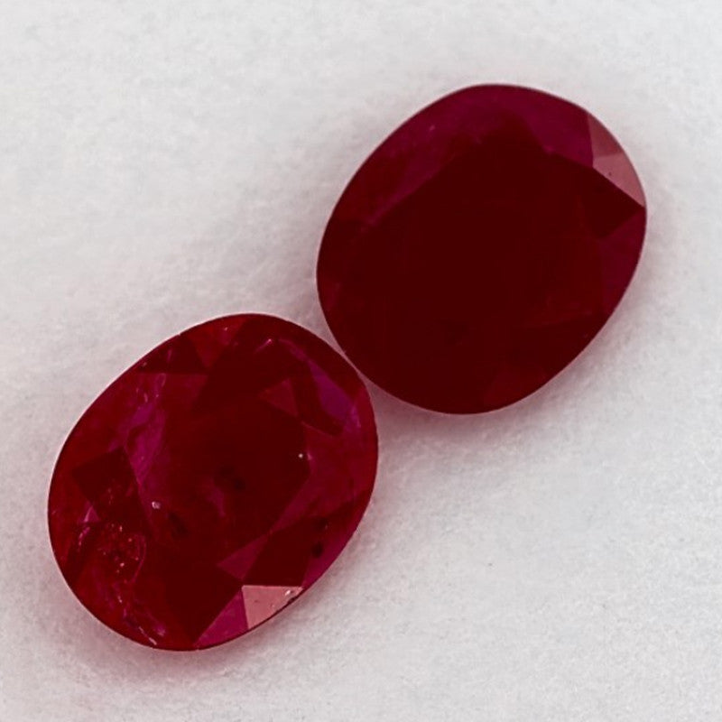 2.11 Carat Oval Natural Red Ruby