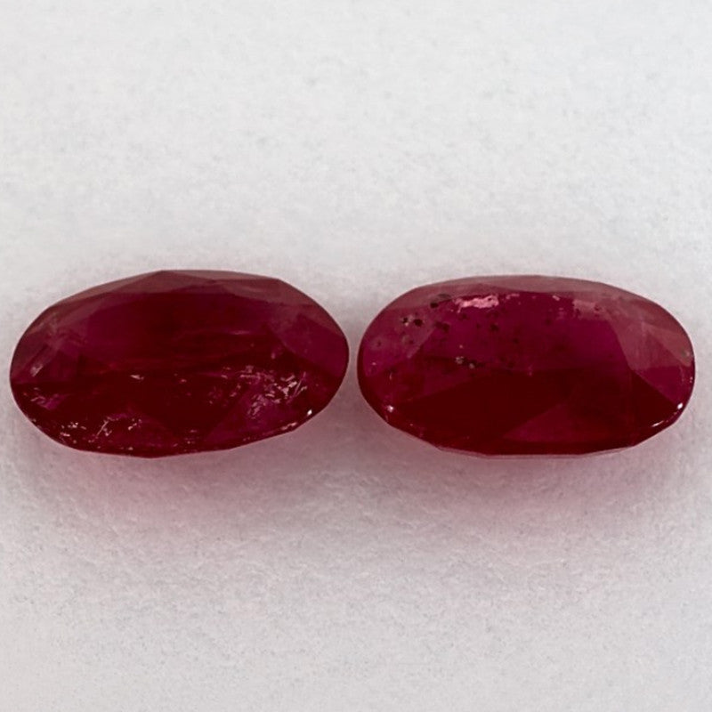 2.67 Carat Oval Natural Red Ruby