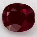 1.52 Carat Oval Natural Red Ruby