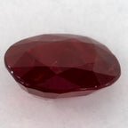 1.52 Carat Oval Natural Red Ruby