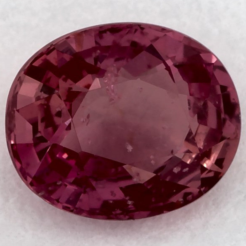 1.02 Carat Oval Natural Red Ruby