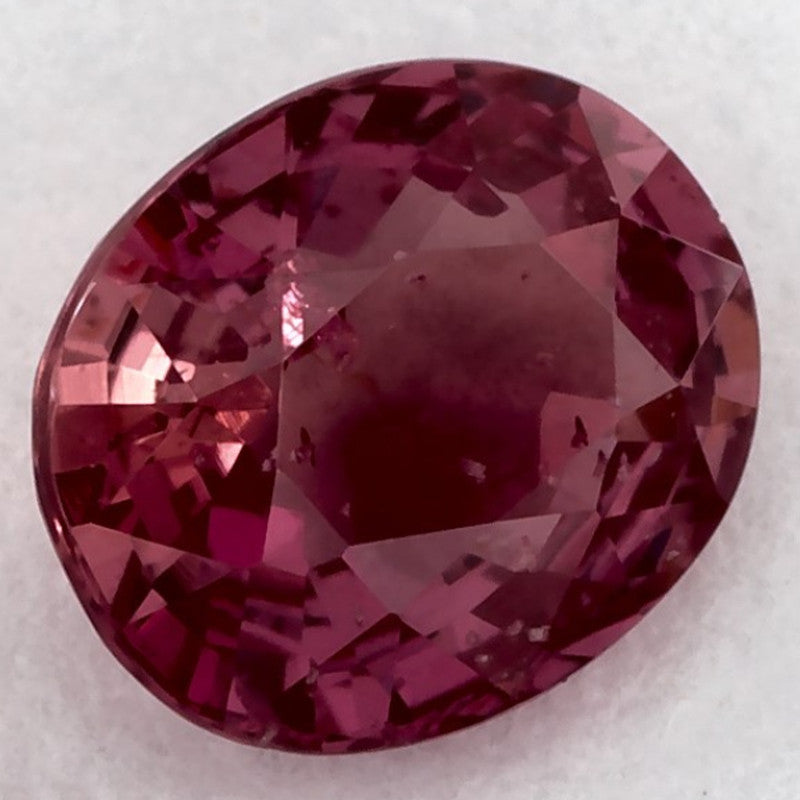 1.02 Carat Oval Natural Red Ruby