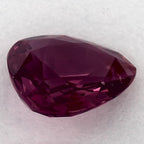 1.00 Carat Pear Natural Red Ruby