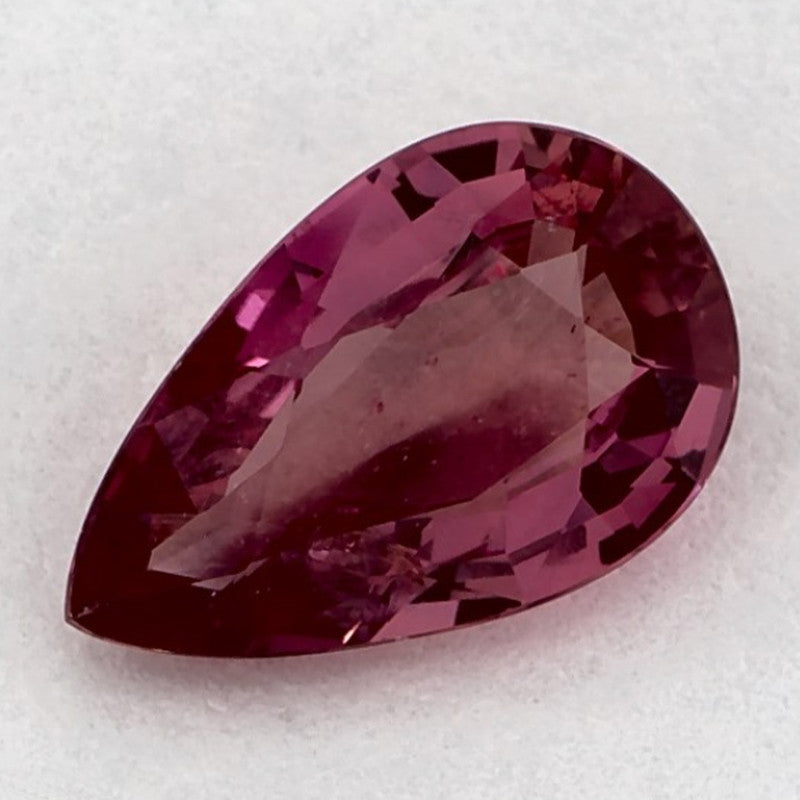 1.12 Carat Pear Natural Red Ruby