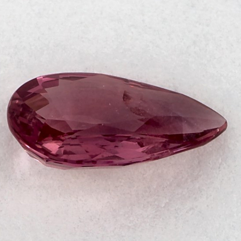 1.12 Carat Pear Natural Red Ruby