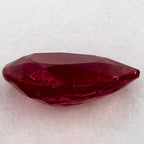 1.29 Carat Pear Natural Red Ruby