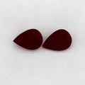 1.79 Total Carat Weight Pear Natural Red Ruby