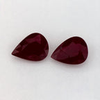 2.13 Total Carat Weight Pear Natural Red Ruby