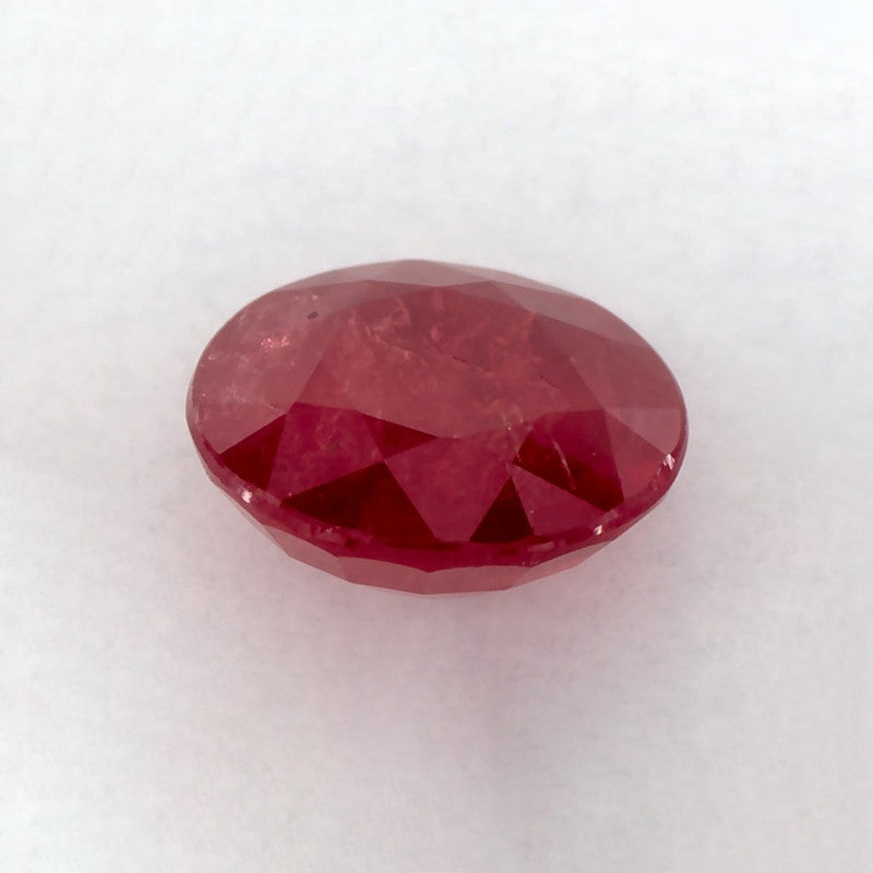 1.03 Carat Round Natural Red Ruby