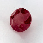 1.81 Carat Round Natural Red Ruby