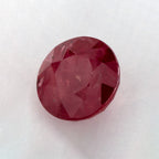 1.39 Carat Round Natural Red Ruby