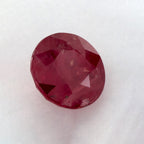 1.39 Carat Round Natural Red Ruby