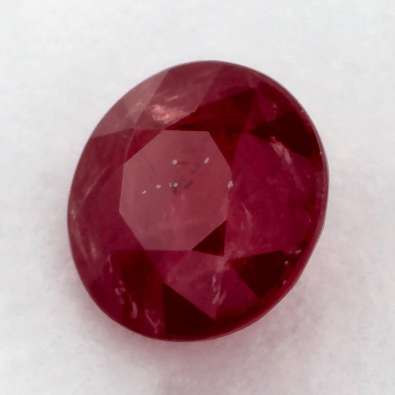 1.03 Carat Round Natural Red Ruby