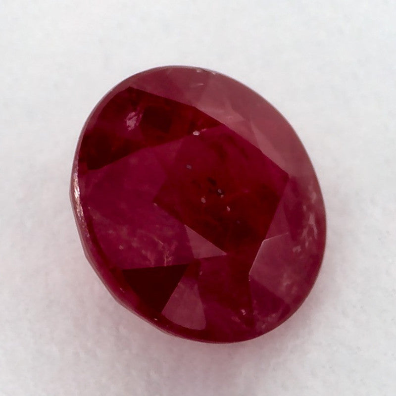 1.03 Carat Round Natural Red Ruby